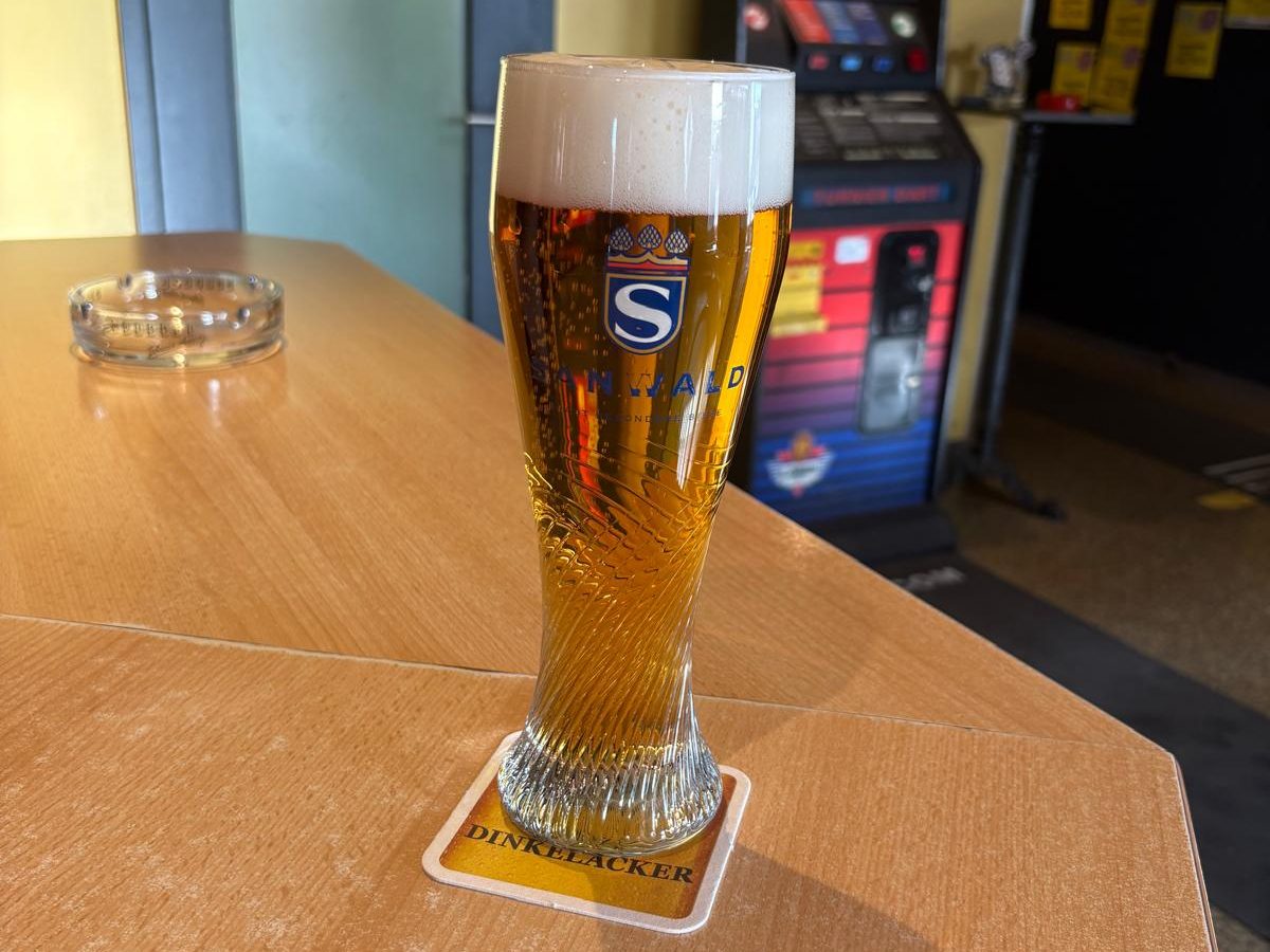 Bild von einem bier